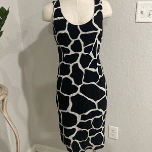 Dolce Gabbana animal print dress size 42